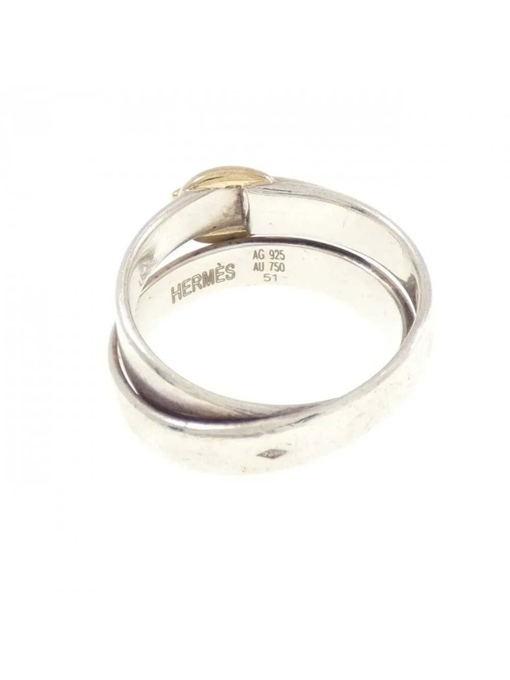 Hermes Vintage Double Tour Ring